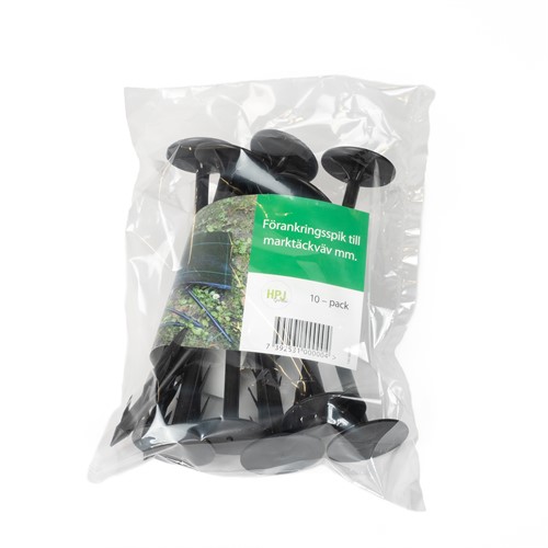 Förankr.spik, plast 10-pack