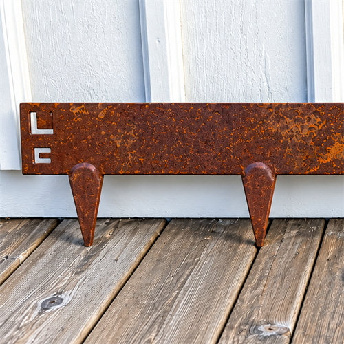 Gräskant Rost Rak Corten 106 cm x 16 cm 3 pack