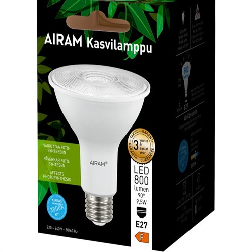 AIRAM PAR30 LED 2300cd plantlampa