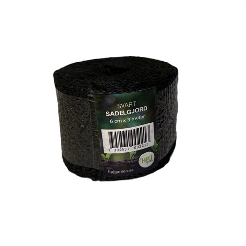 Sadelgjord svart 6 cm x 3 m 680 gsm