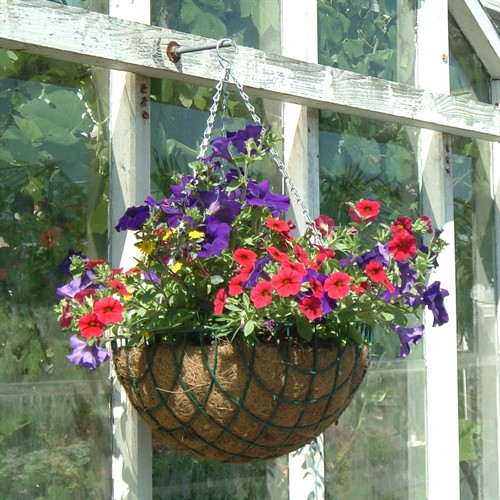 Trådampel rund 30 cm, GRÖN